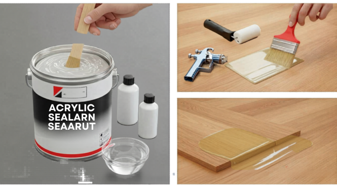 Quy trình pha trộn và áp dụng keo acrylic